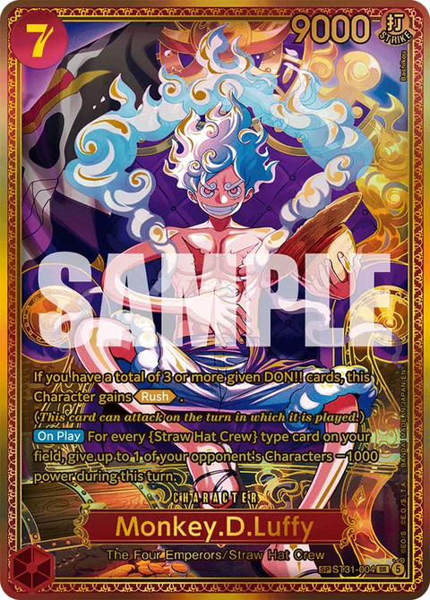 Monkey.D.Luffy (ST31-004) OP17 Special Rare (SP)