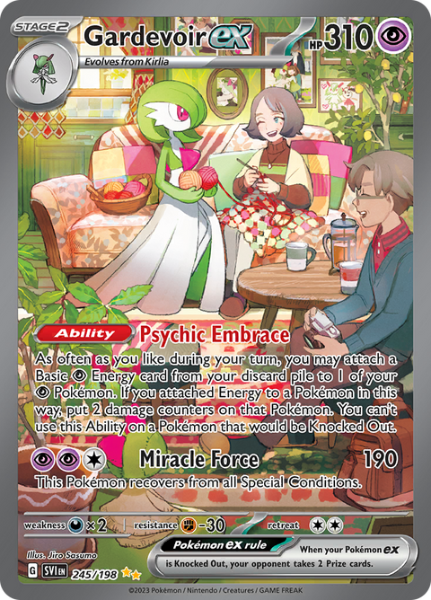 Gardevoir ex 245/198 from Scarlet & Violet (SVI) - Special Illustration Rare English Pokémon TCG single card