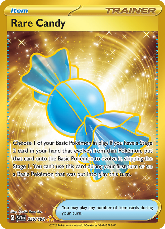 Rare Candy 256/198 from Scarlet & Violet (SVI) - Hyper Rare English Pokémon TCG single card