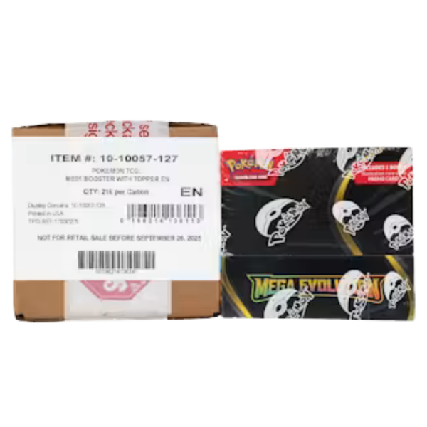 Pokémon TCG: Mega Evolution (MEG) Sealed Case - English