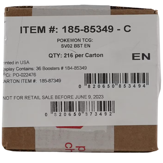 Pokémon TCG: Paldea Evolved (PAL) Sealed Case - English