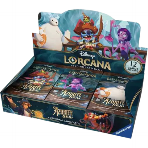 Disney Lorcana Azurite Sea (Set 6) Booster Box [English]