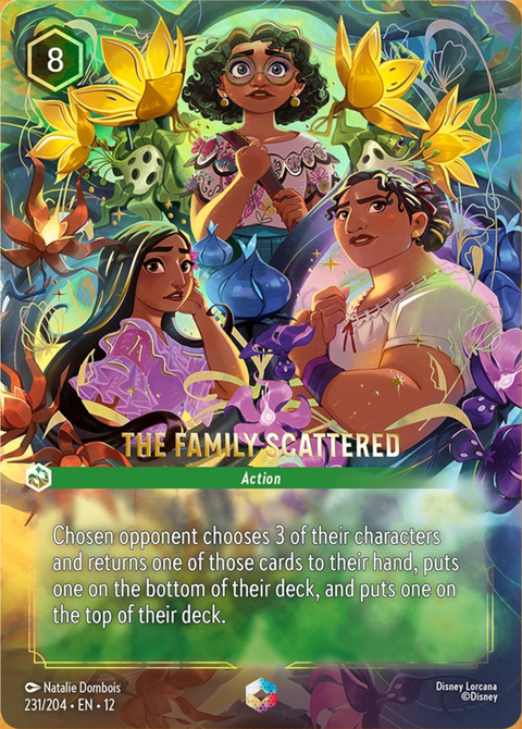 The Family Scattered (012-231) - Set 12: Wilds Unknown - Disney Lorcana Enchanted
