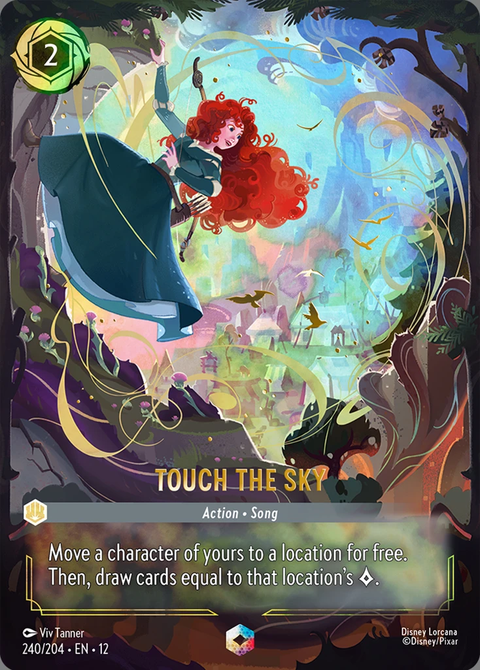 Touch the Sky (012-240) - Set 12: Wilds Unknown - Disney Lorcana Enchanted