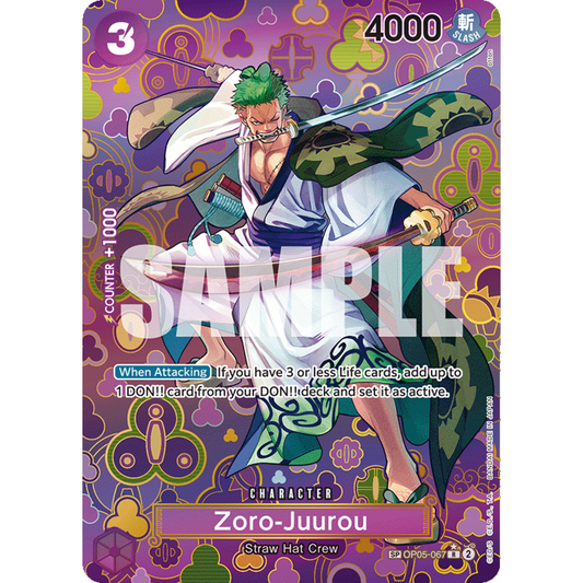 Zoro-Juurou (OP05-067) OP09 Special Rare (SP)