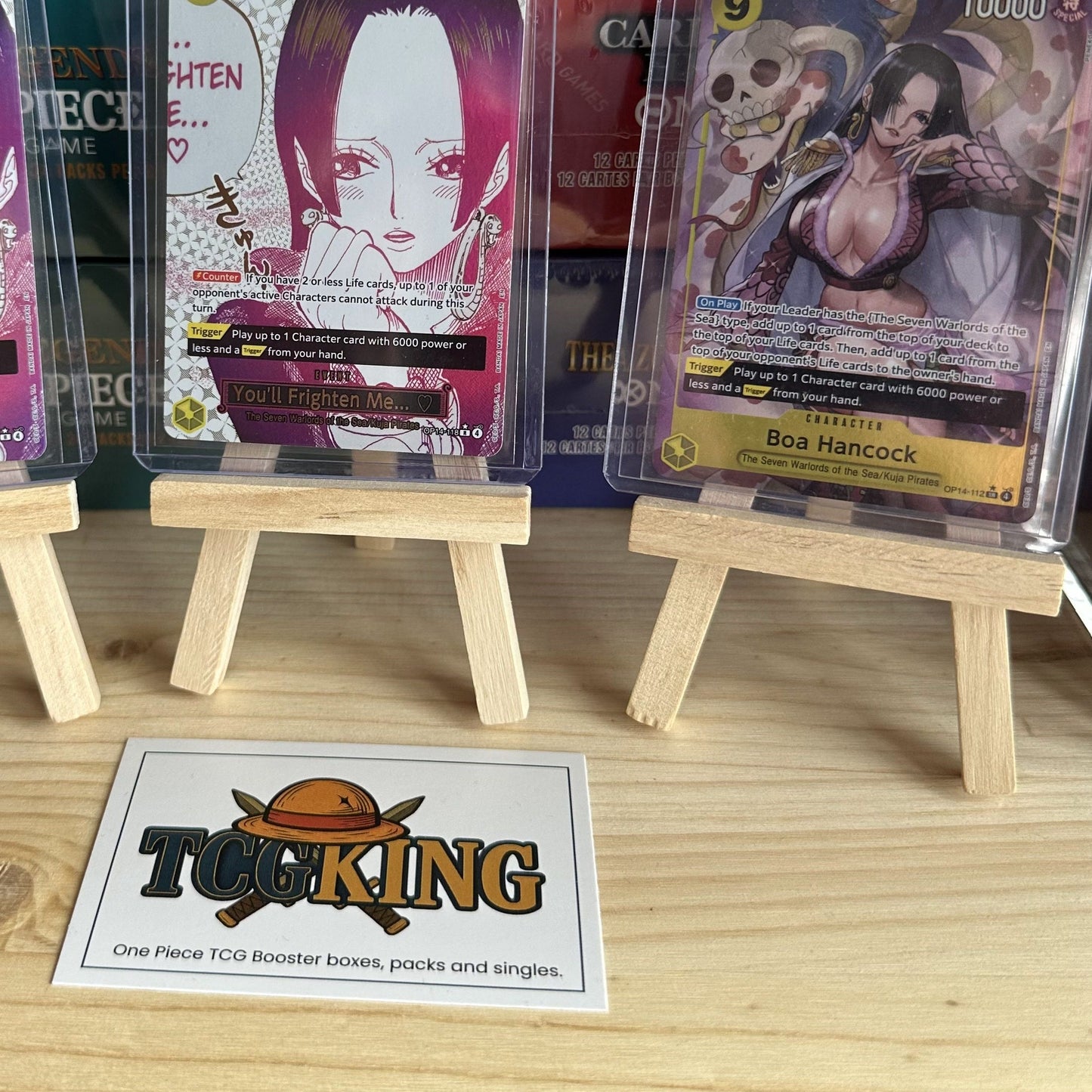 Boa Hancock OP14-112 alternate art One Piece card product photo