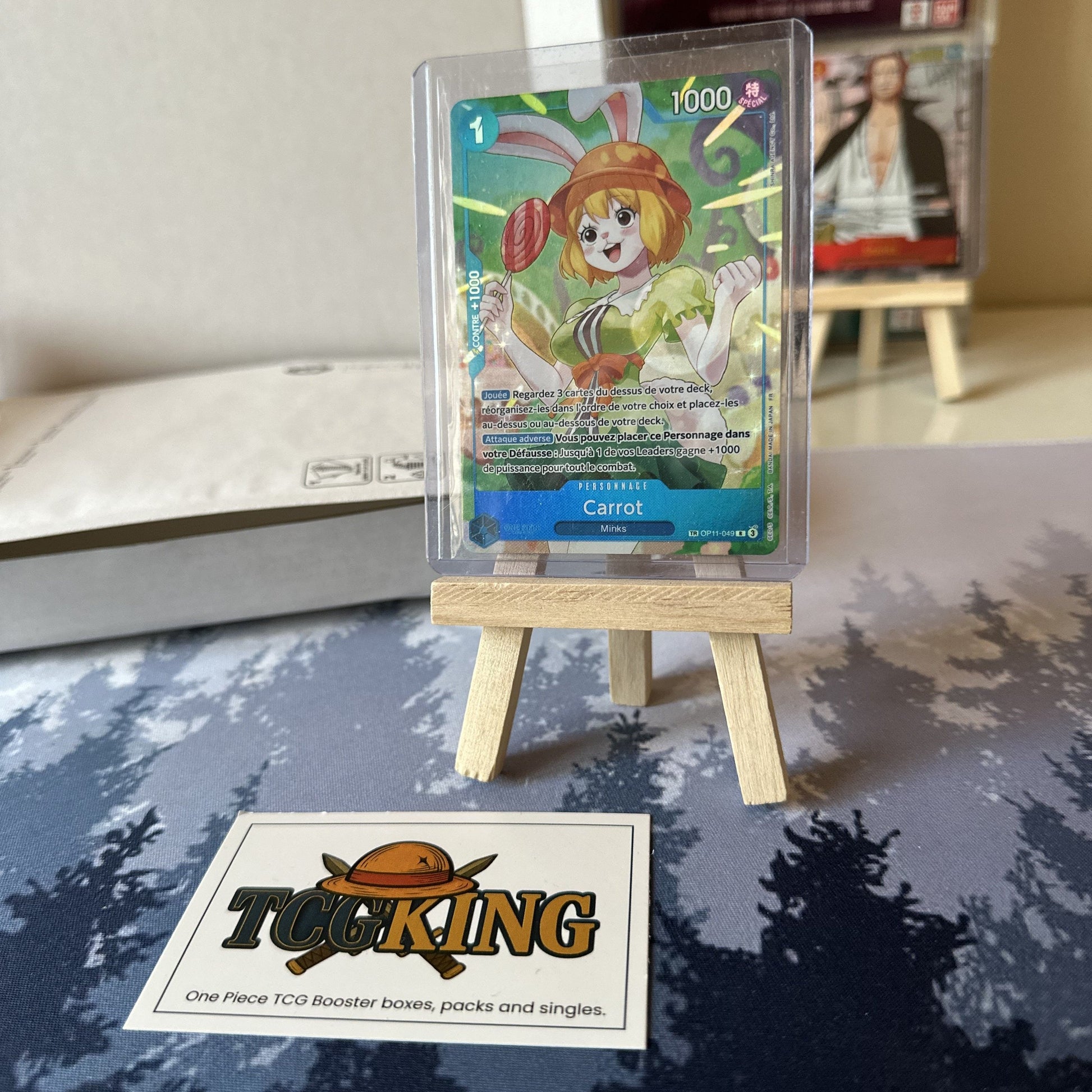 Carrot OP11-049 French OP13 Treasure Rare One Piece card from another prepared shipment