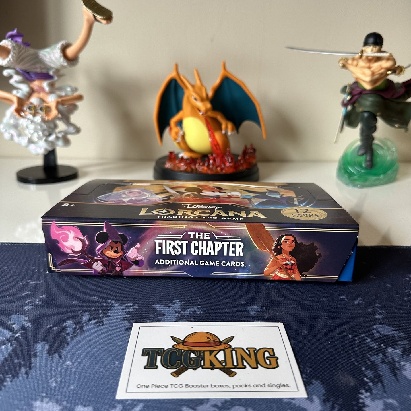 Disney Lorcana The First Chapter Set 1 English booster box, angled view