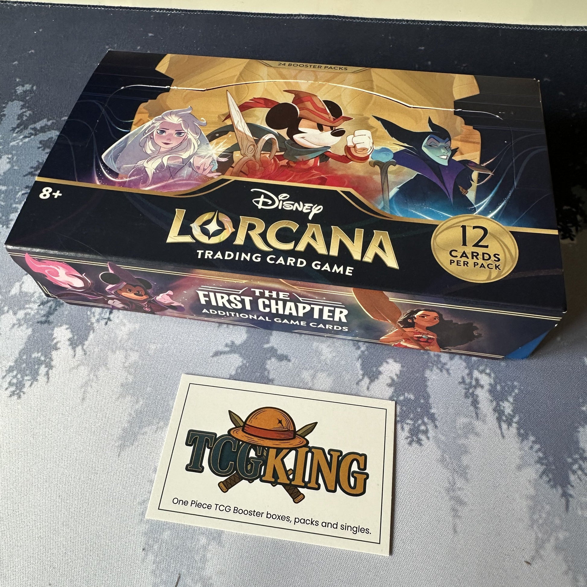Disney Lorcana The First Chapter Set 1 English booster box, front view