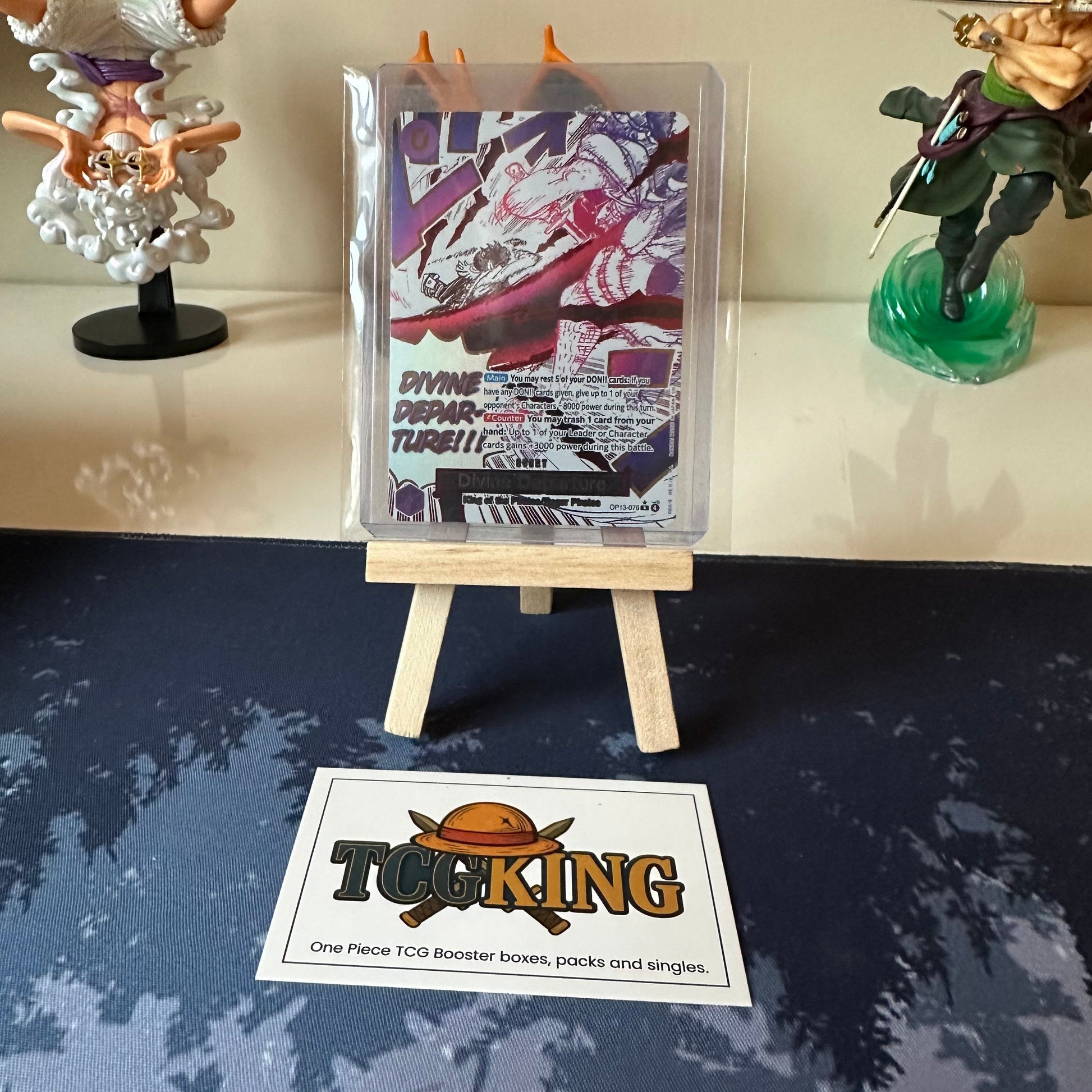 Divine Departure OP13-076 One Piece Event Manga Rare card, front view