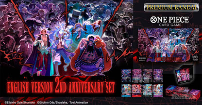 One Piece Card Game English Version 2nd Anniversary Set [English], sealed packaging