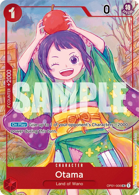 Otama OP01-006 Japanese 1st Anniversary Set One Piece card