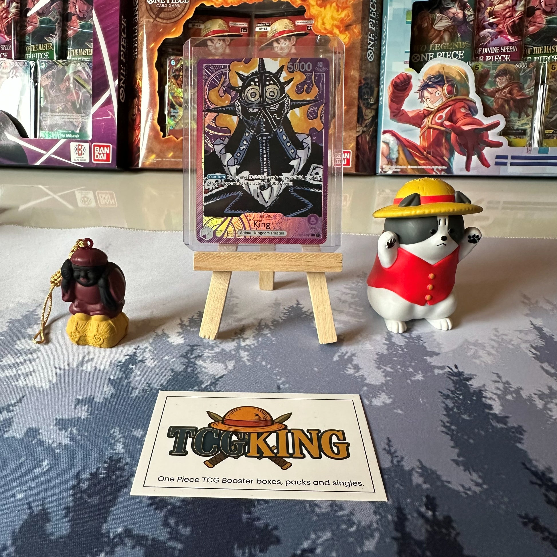 King OP01-091 Leader Alternate Art One Piece card product photo