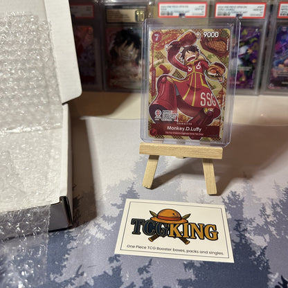 Monkey D. Luffy P-080 Bandai Card Games Fest 2024-2025 promo card