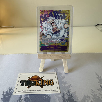 Monkey D. Luffy OP05-119 secret rare alternate art One Piece card