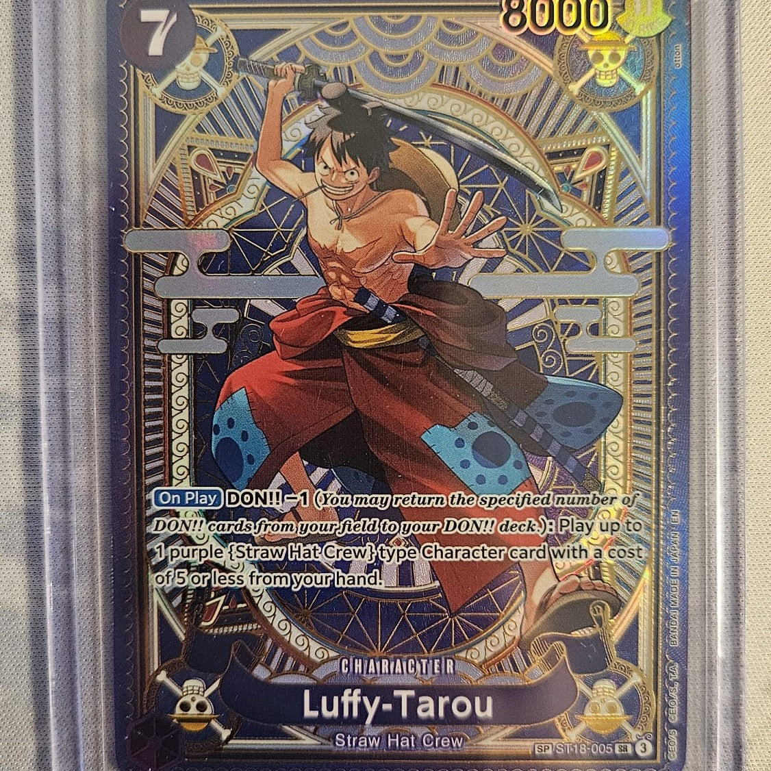 Luffy-Tarou ST18-005 OP11 Special Rare One Piece card