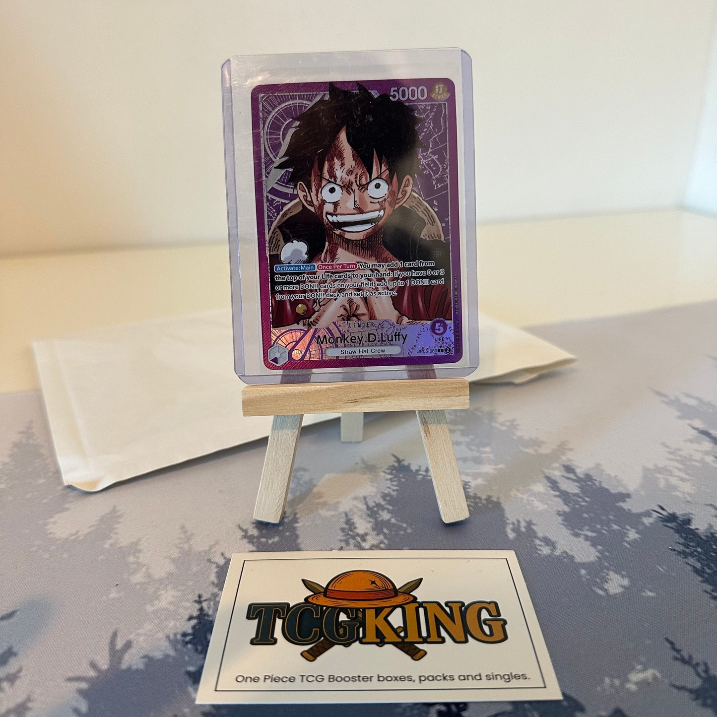 Monkey D. Luffy OP05-060 One Piece leader alternate art card