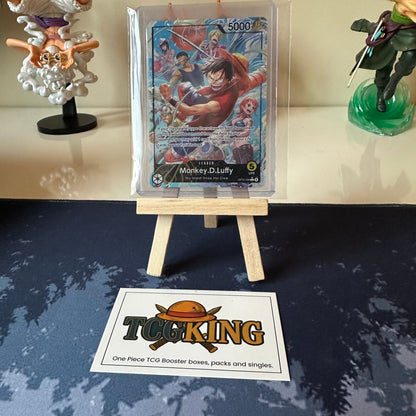 Monkey D. Luffy OP15-098 One Piece Leader Alt Art card, front view