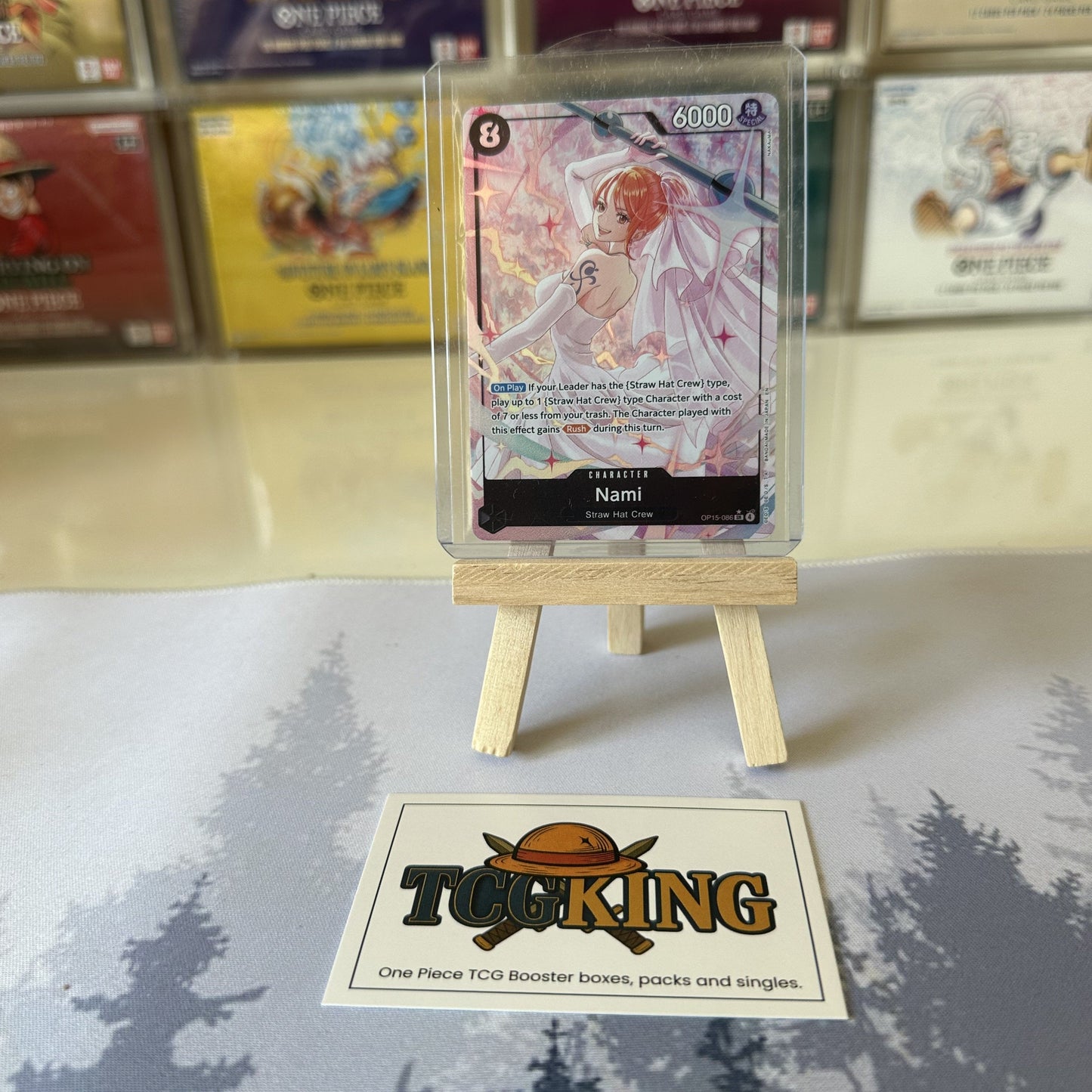 Nami OP15-086 OP15-EB04 alternate art One Piece card