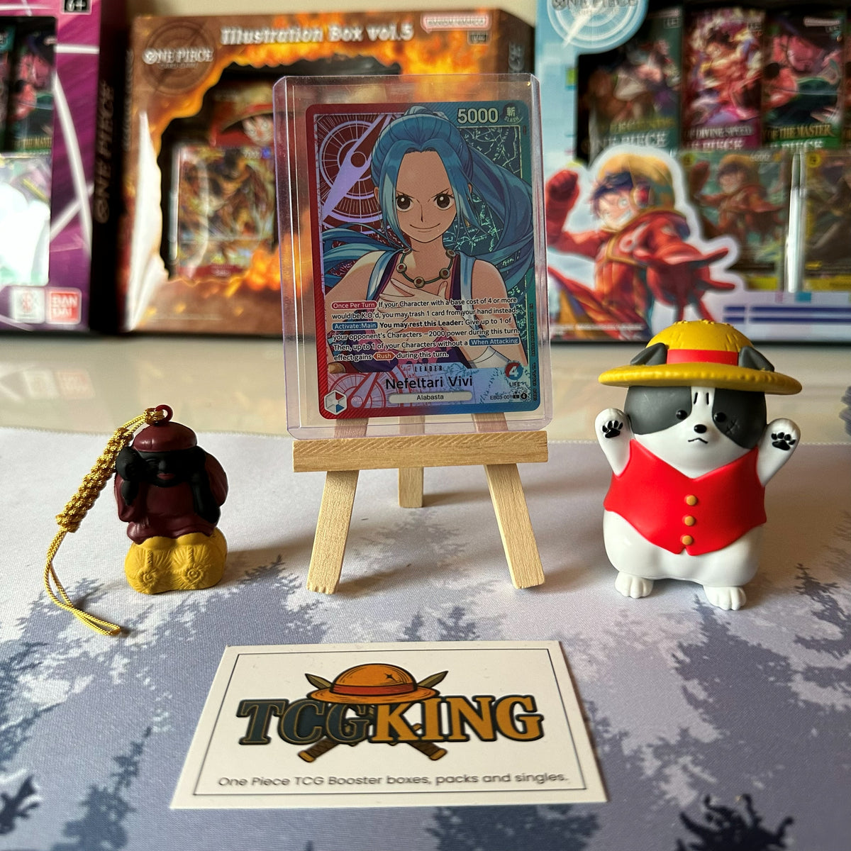 Nefeltari Vivi EB03-001 Leader Alternate Art One Piece card product photo