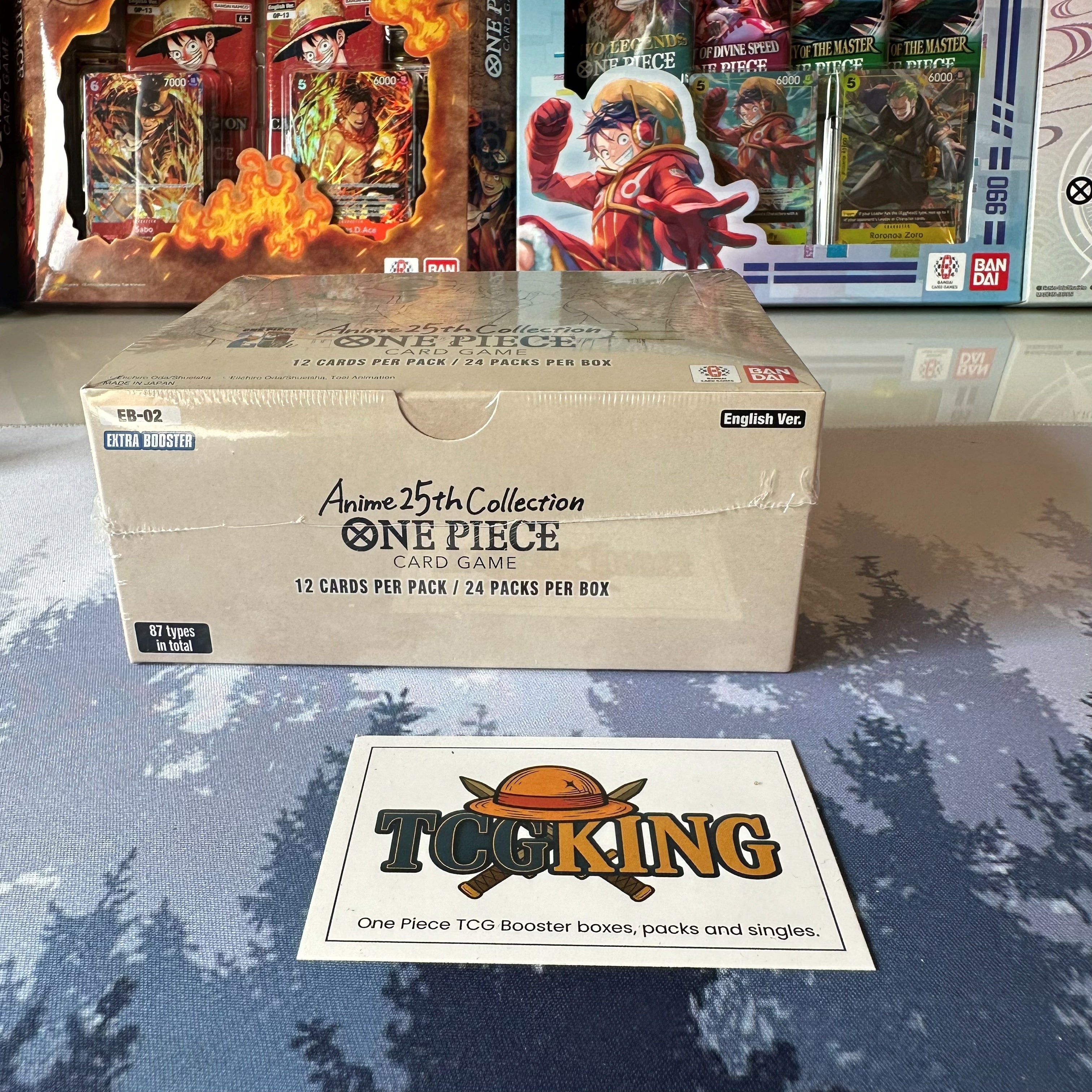 One Piece Anime 25th Collection Extra Booster (EB-02) Booster Box