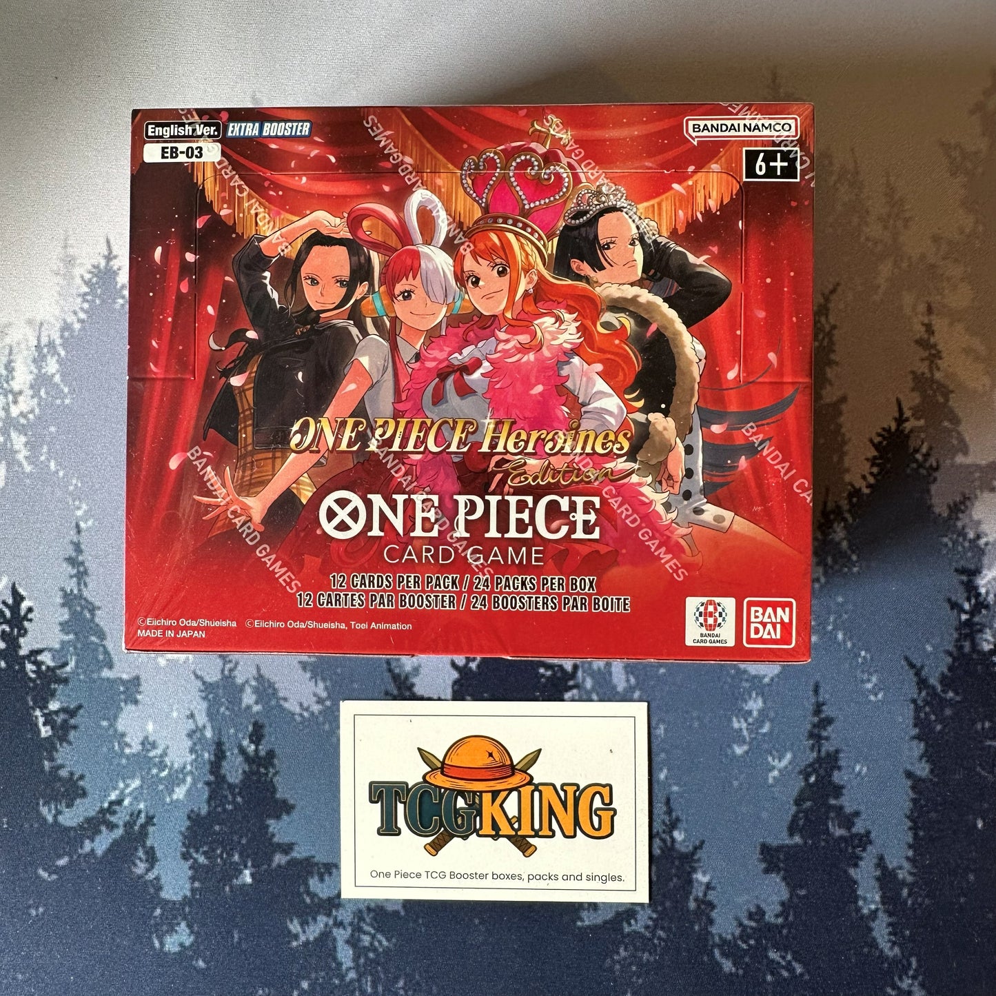 One Piece Heroines Edition EB03 Booster Box English front product photo