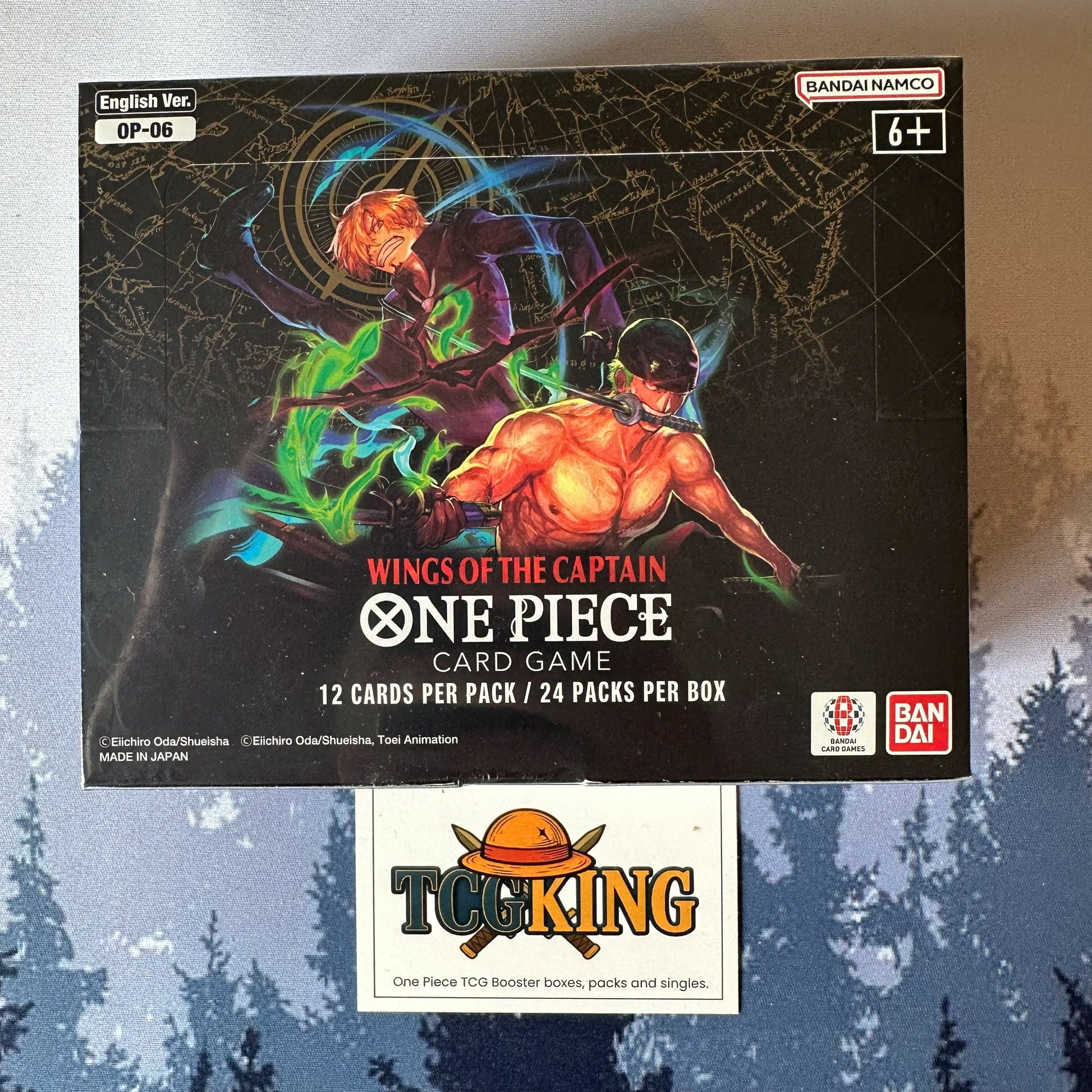 op6 booster box One Piece Wings Of The Captain (OP-06) 24 Packs [English] Edition:Normal Kawaii It is highly synergistic Drytron Nu II -