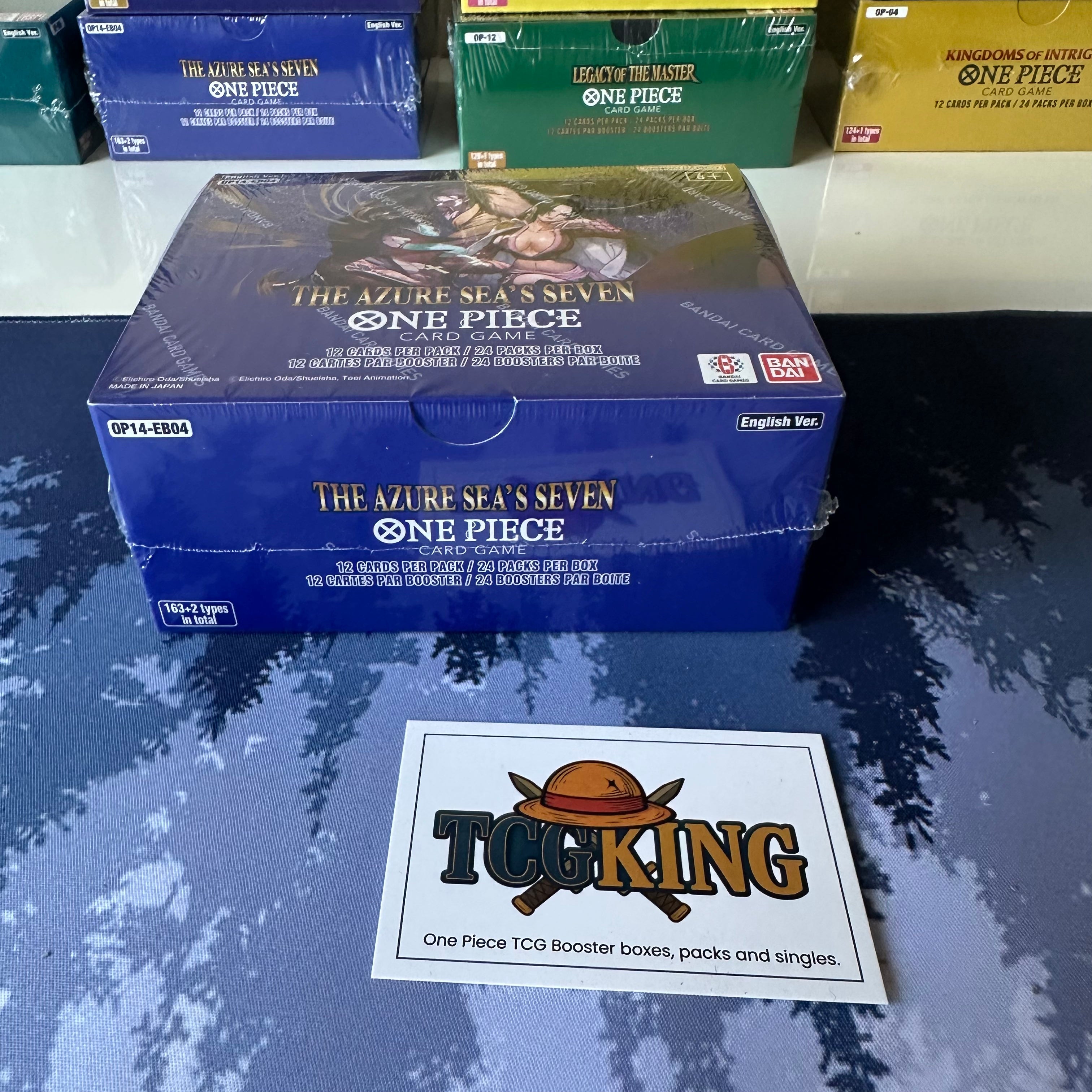 One Piece The Azure Sea's Seven (OP14-EB04) Booster Box [English