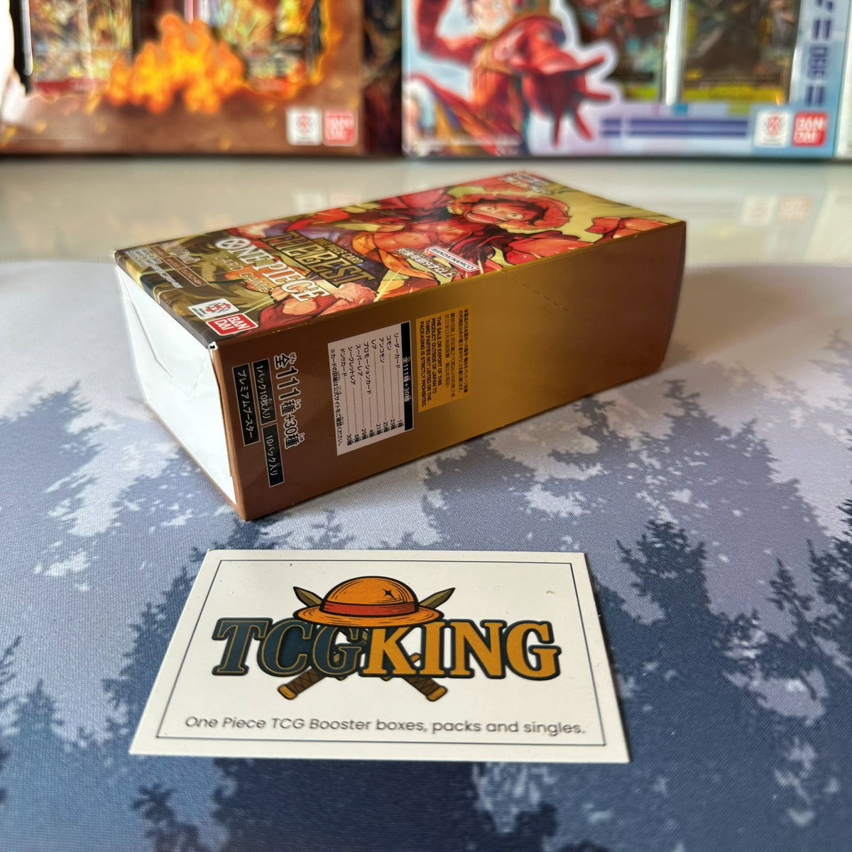 One Piece PRB01 The Best Booster Box Japanese angled product photo
