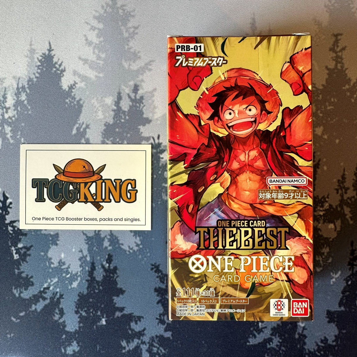 One Piece PRB01 The Best Booster Box Japanese front product photo