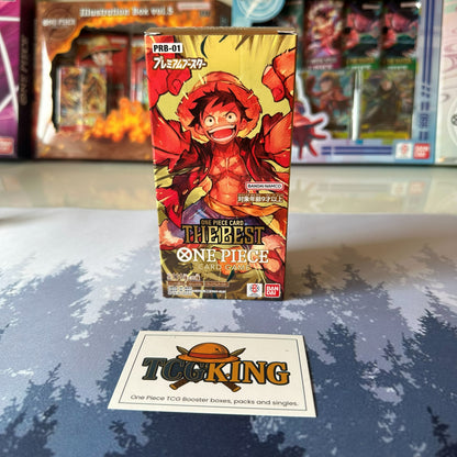 One Piece PRB01 The Best Booster Box Japanese side angle product photo