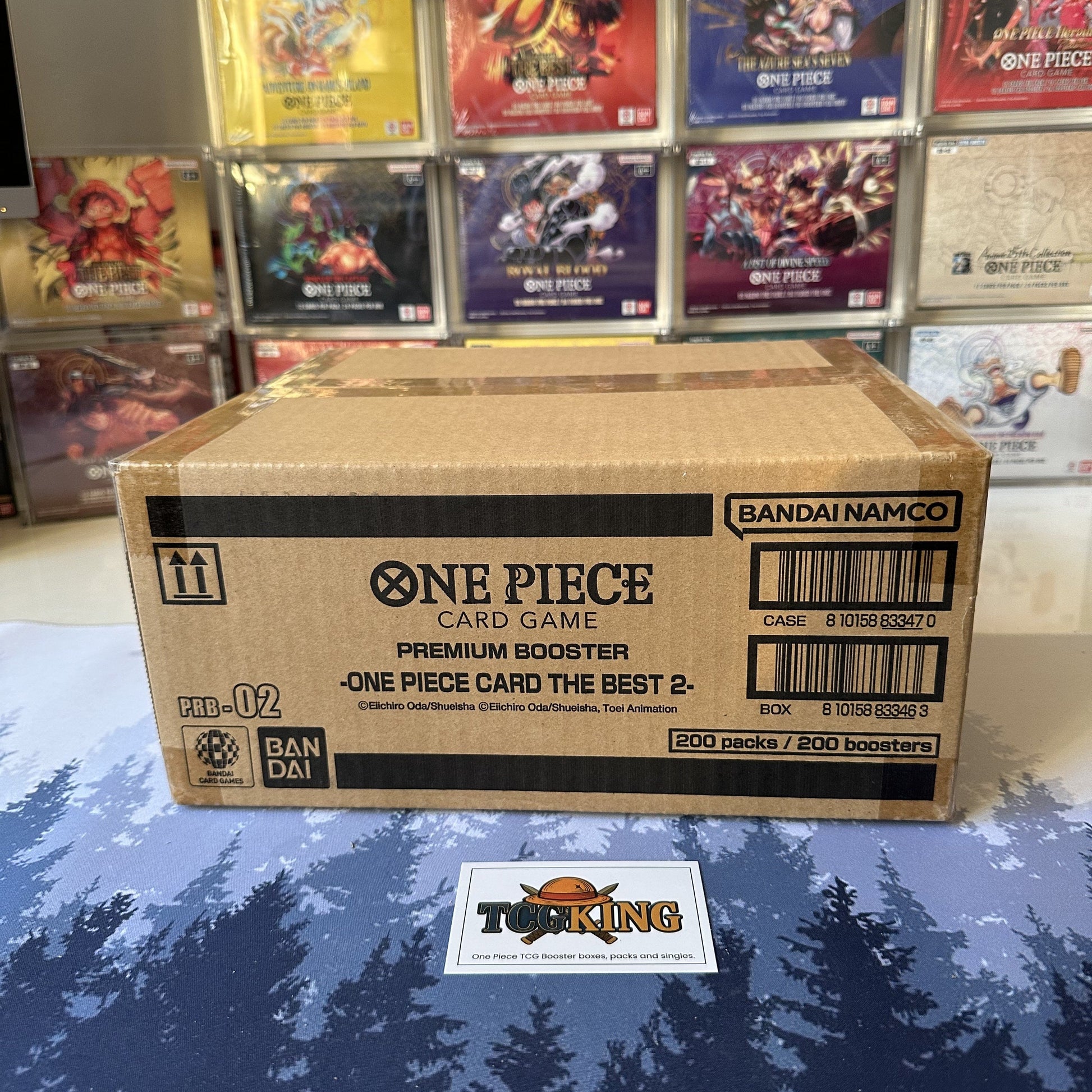 One Piece PRB02 English sealed booster case