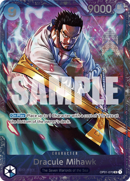 Dracule Mihawk (OP01-070) Treasure Cup August September 2024 Top 8