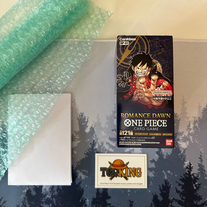 One Piece OP01 Romance Dawn Japanese booster box product photo