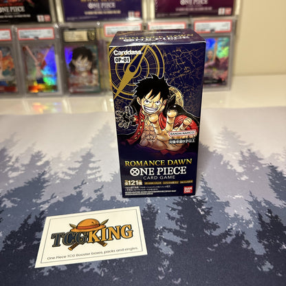 One Piece OP01 Romance Dawn Japanese booster box