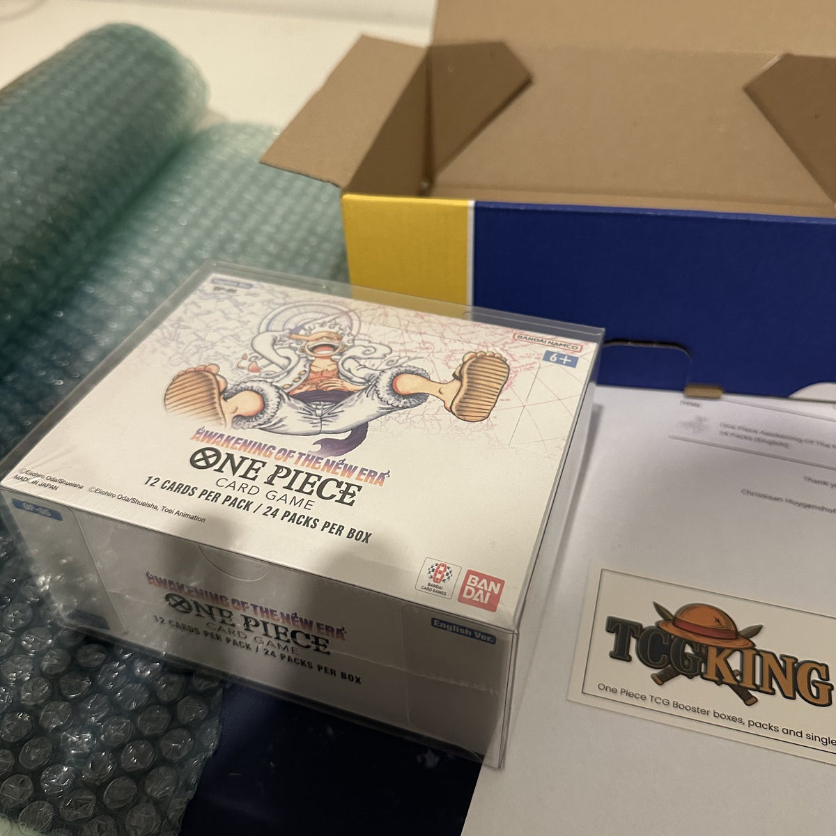 one piece op 05 english booster box Awakening Of The New Era (OP-05) 24 Packs [English] Fetch Lands Style:Isometric TCP Grade Protection Two-Headed Hunter // Twice