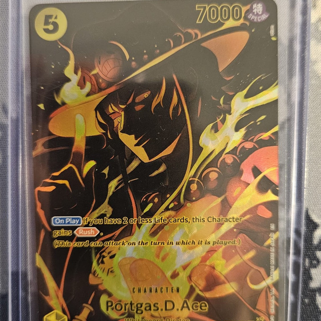 Portgas D. Ace ST13-011 OP12 Special Rare One Piece card