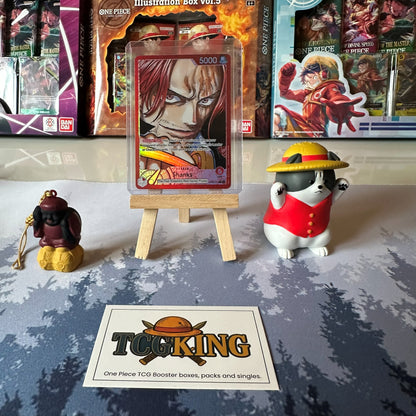 Red-Haired Shanks OP09-001 Leader Alternate Art One Piece card product photo