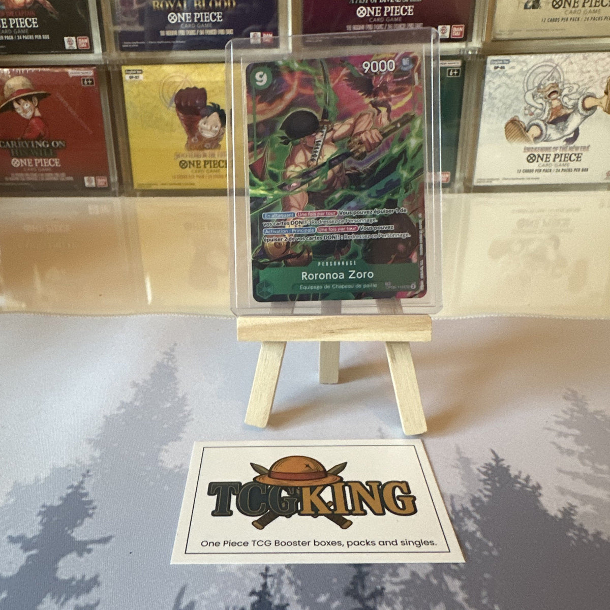 Roronoa Zoro OP06-118 French OP11 Treasure Rare One Piece card