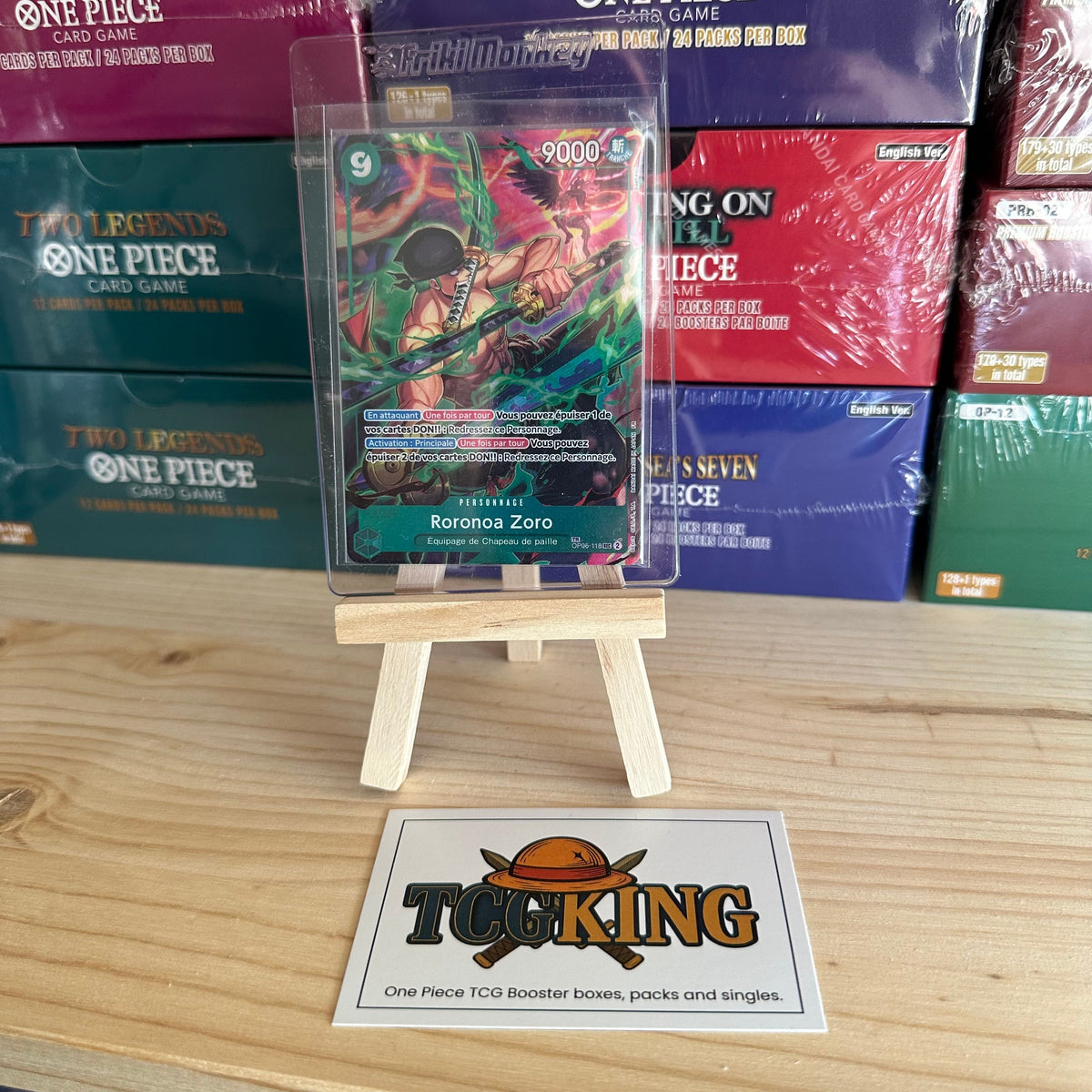 Roronoa Zoro OP06-118 French OP11 Treasure Rare One Piece card from another shipment
