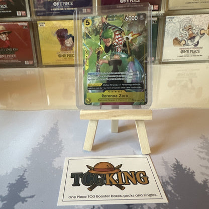 Roronoa Zoro OP12-113 French OP14-EB04 Treasure Rare One Piece card