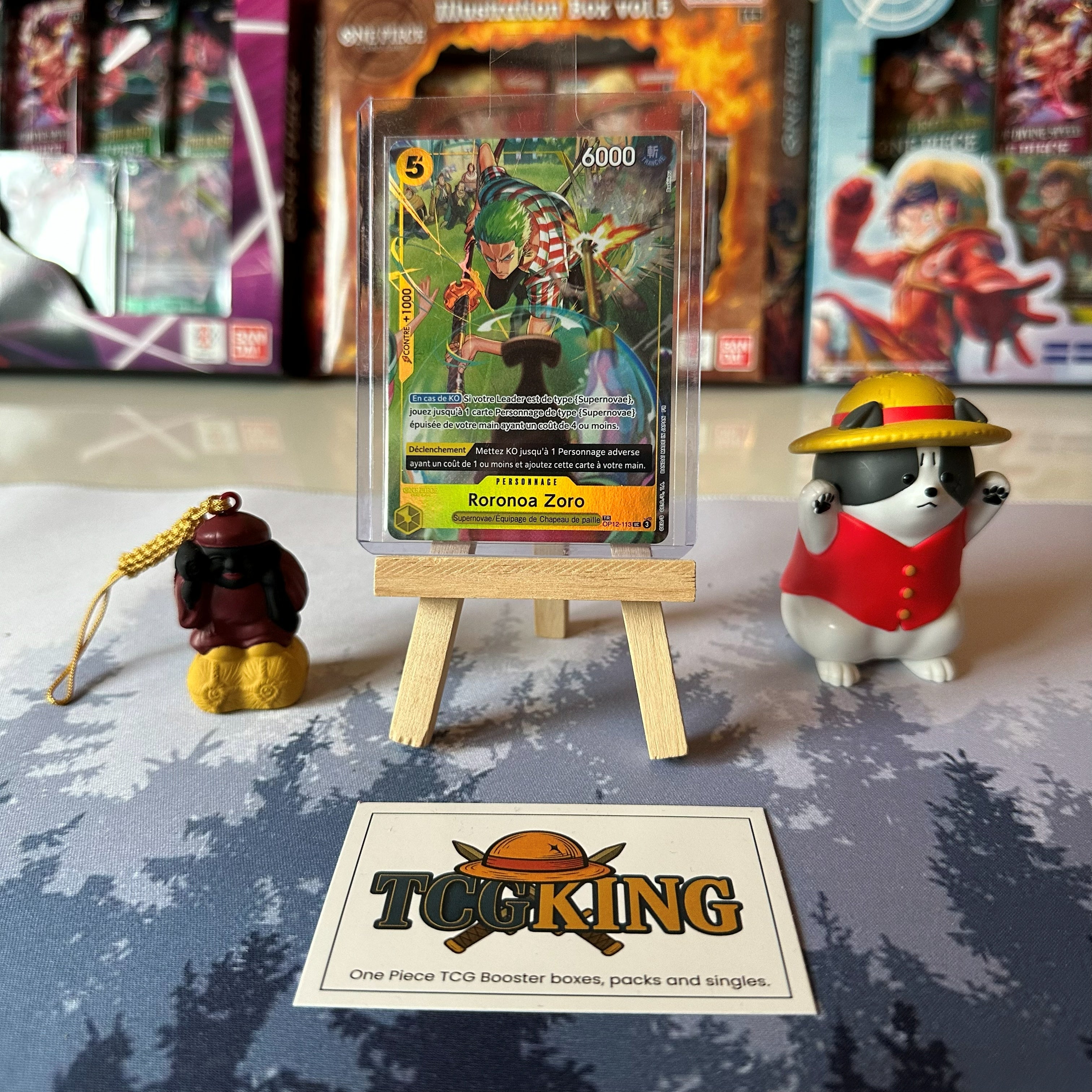 Roronoa Zoro (OP12-113) OP14-EB04 French Treasure Rare | TCGKing.nl