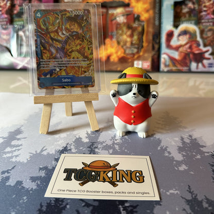 Sabo OP10-049 French OP12 Treasure Rare One Piece card, packed order photo