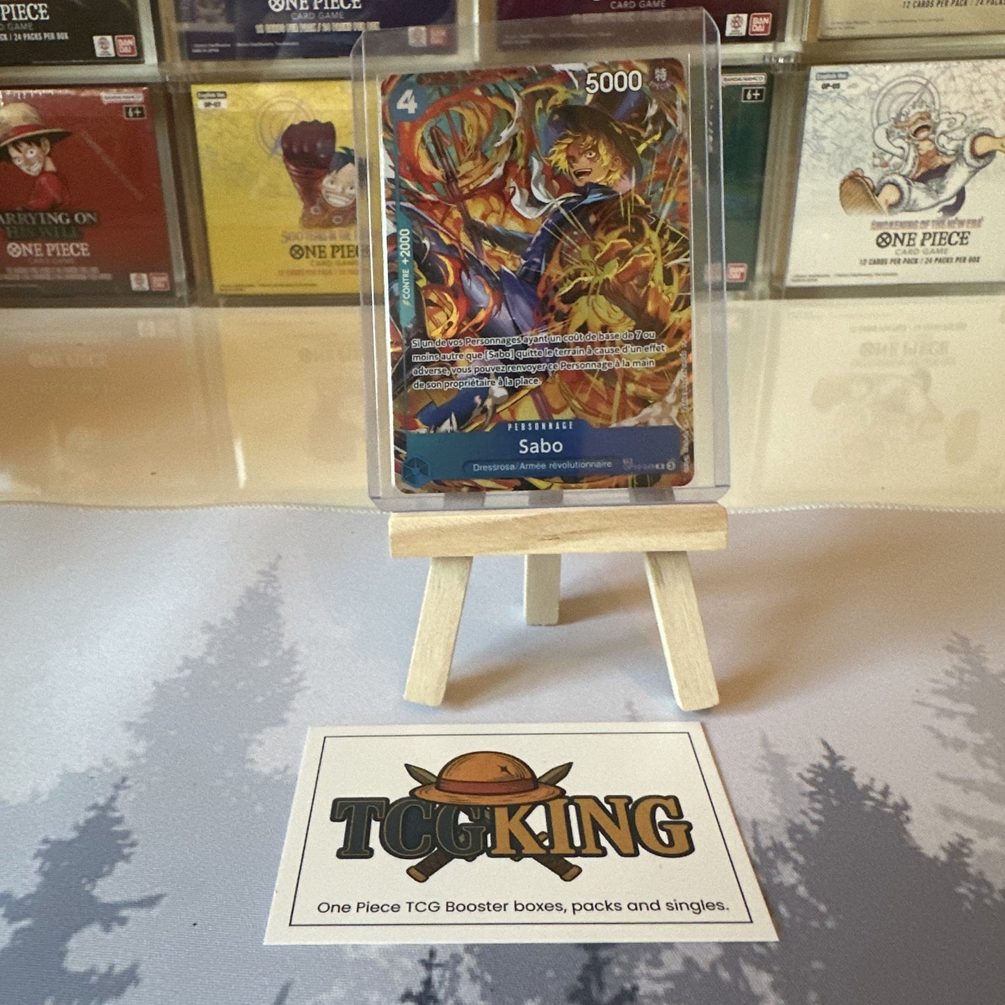 Sabo OP10-049 French OP12 Treasure Rare One Piece card