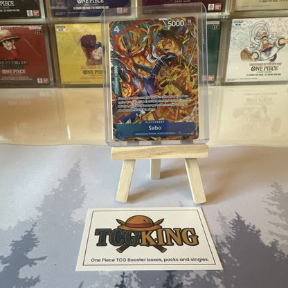 Sabo OP10-049 French OP12 Treasure Rare One Piece card