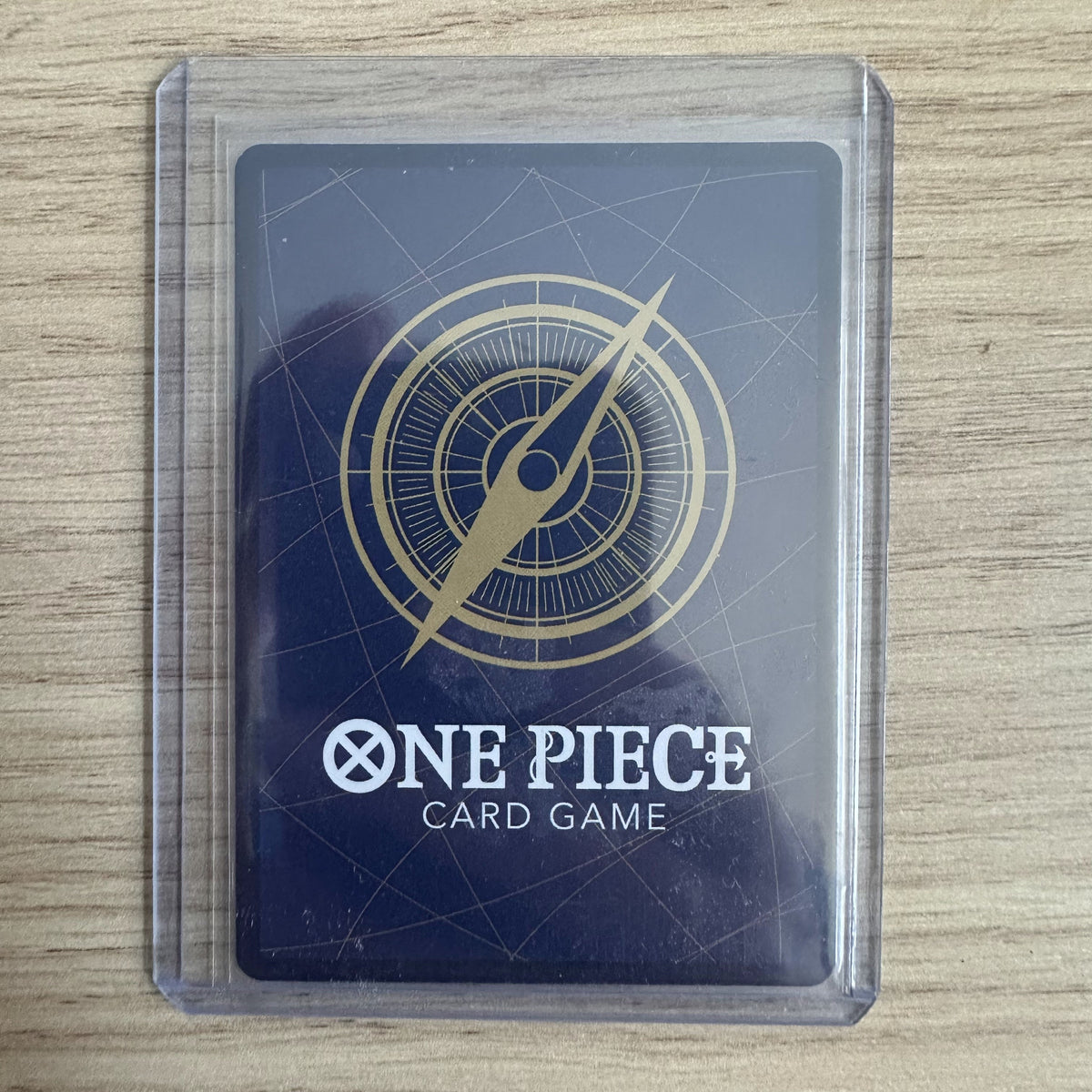 Sanji OP06-119 French OP09 Treasure Rare One Piece card, back view