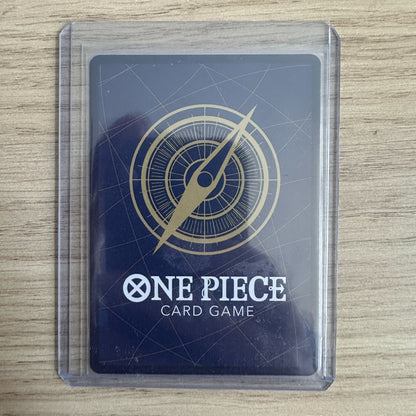 Sanji OP06-119 French OP09 Treasure Rare One Piece card, back view